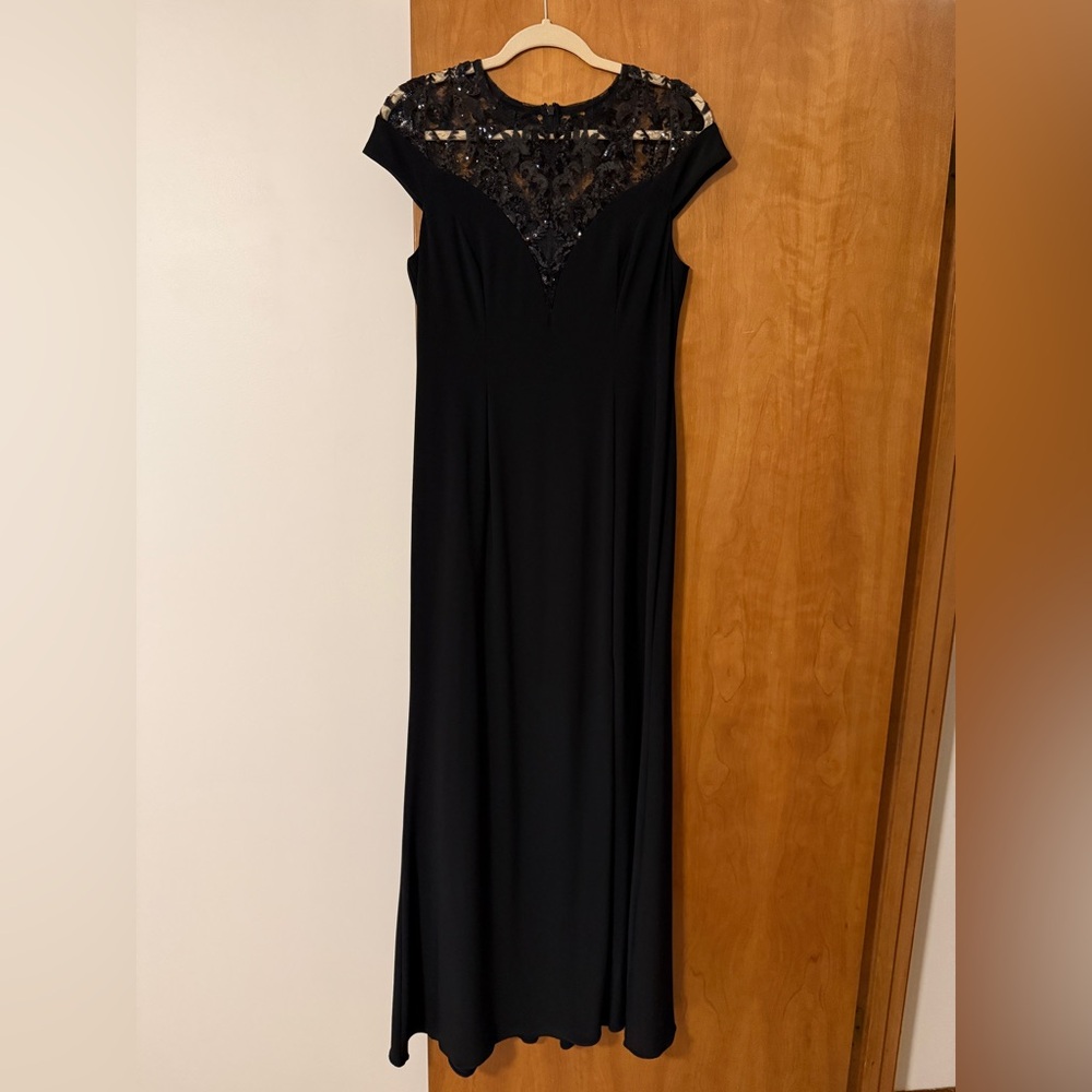 Embellished Illusion-Yoke Gown